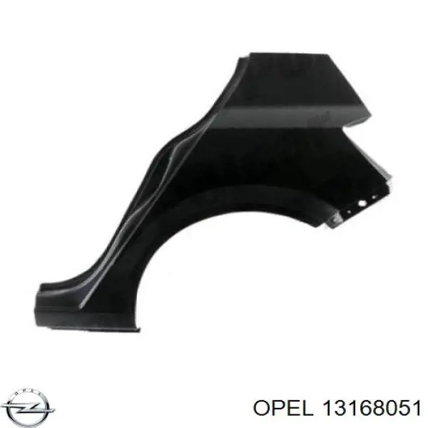 Боковая часть задняя левая Opel 13168051 цена, от 293.85 USD