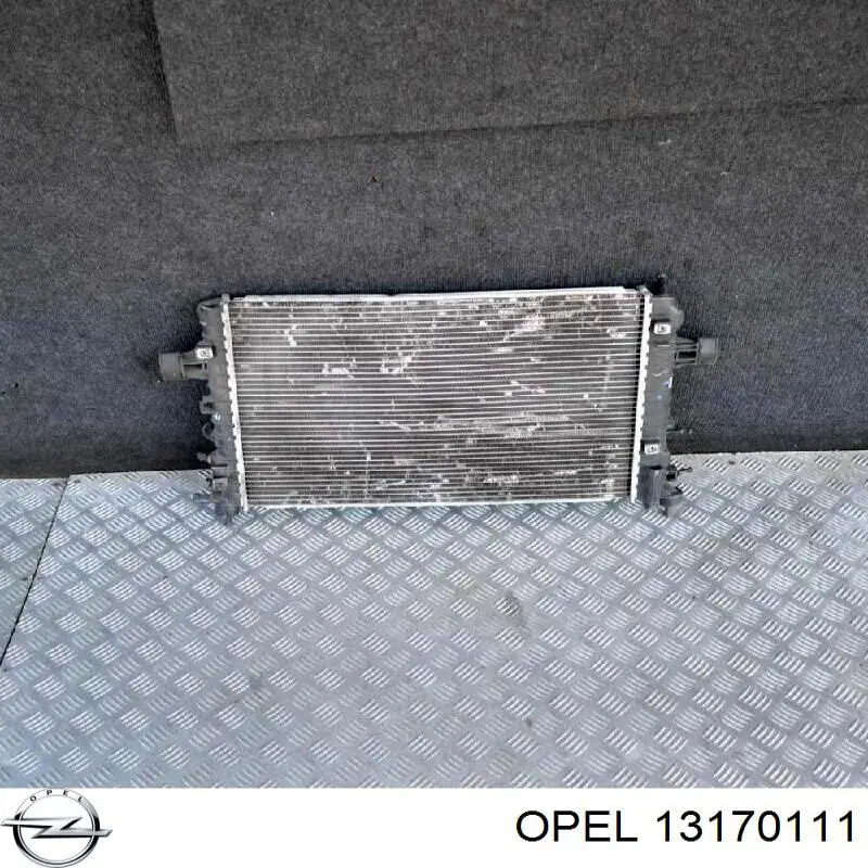Радиатор охлаждения двигателя Opel 13170111 цена, от 79.07 USD