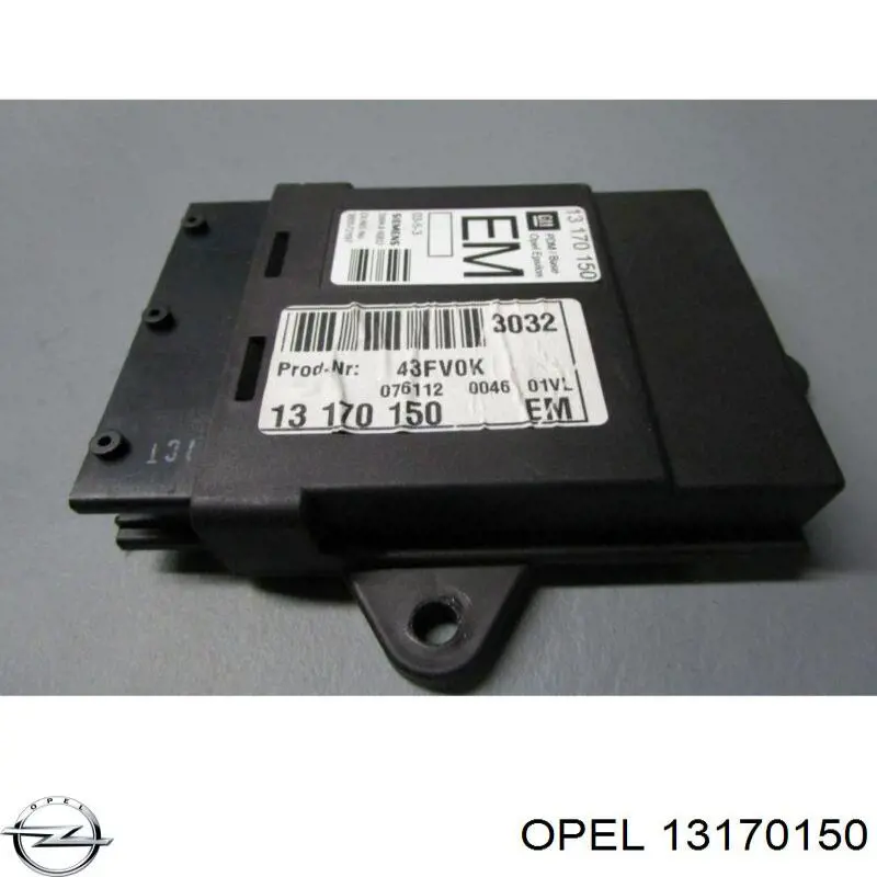  Opel 13170150 цена, от 12.65 USD