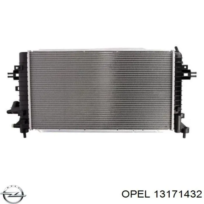 Купить 13171432 Opel Радиатор водяной