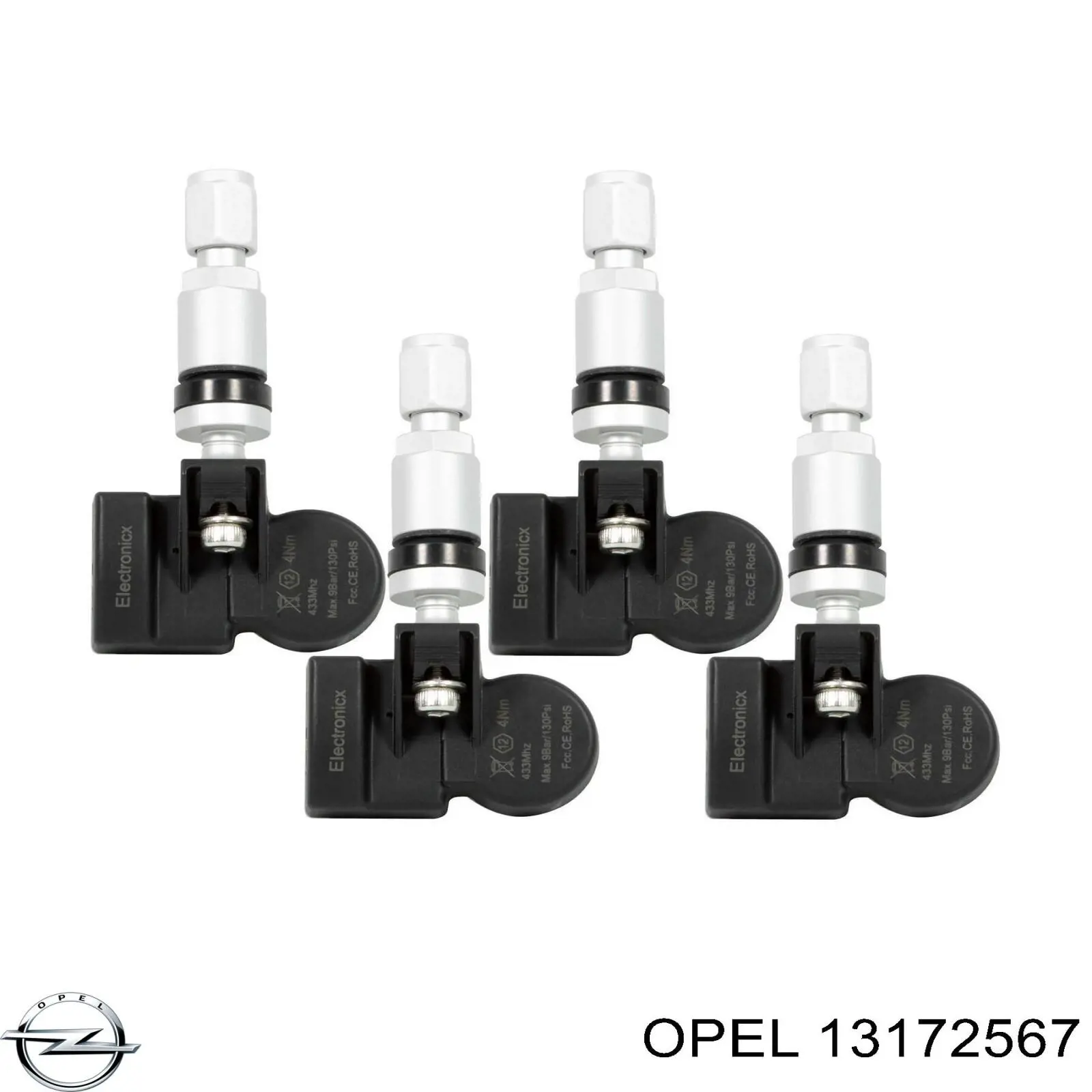 Купить 13172567 Opel Датчик контроля давления в шинах