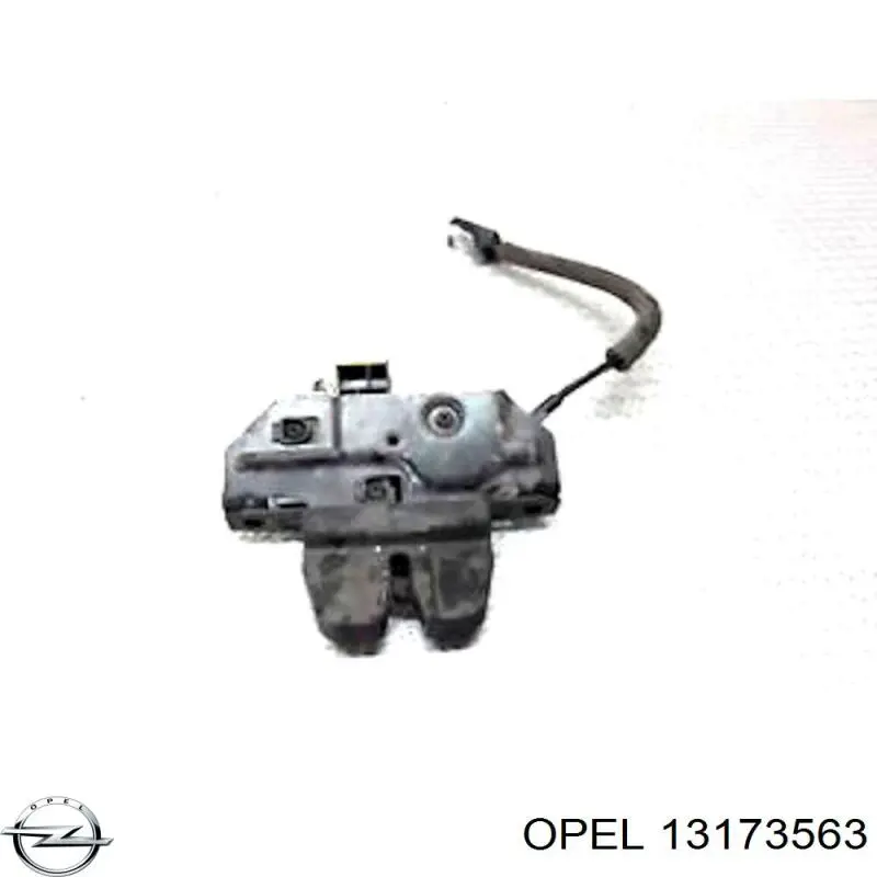 13173563 Opel fecho de tampa de porta-malas (de 3ª/5ª porta traseira)