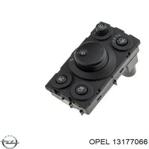 13177066 Opel Переключатели электрические (переключатель света центральный)