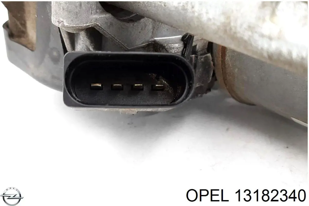 Trapézio de limpador pára-brisas 13182340 Opel