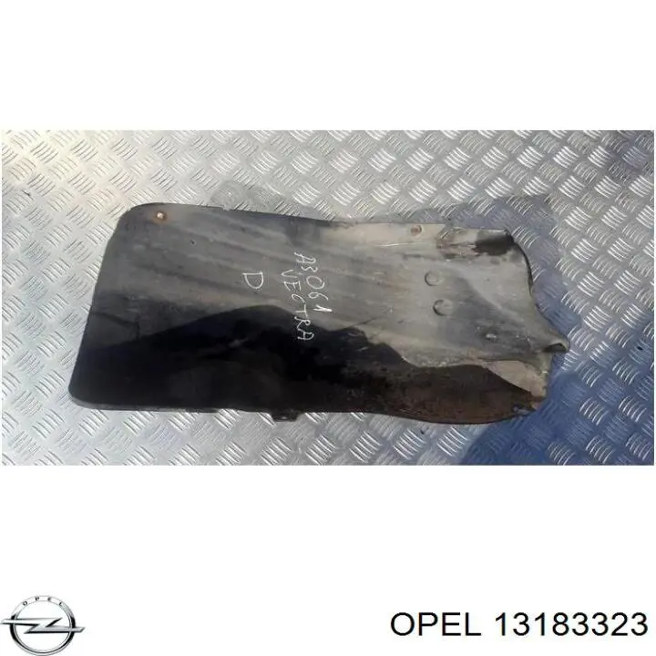 Подкрылок крыла заднего правый задний Opel 13183323 цена, от 11.52 USD