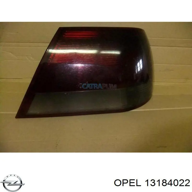 13184022 Opel фонарь задний левый внешний