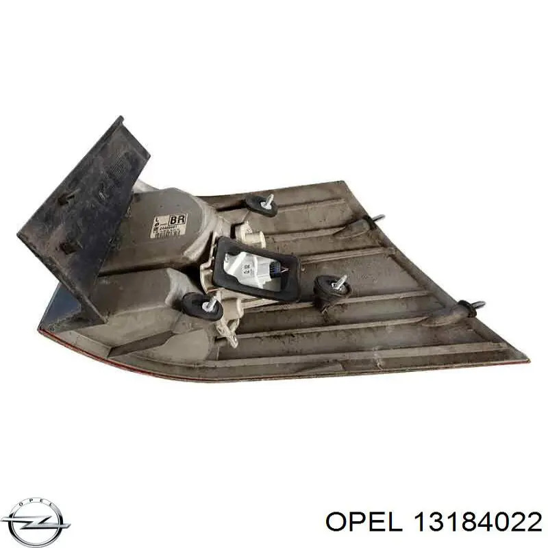 Фонарь задний левый внешний 13184022 Opel