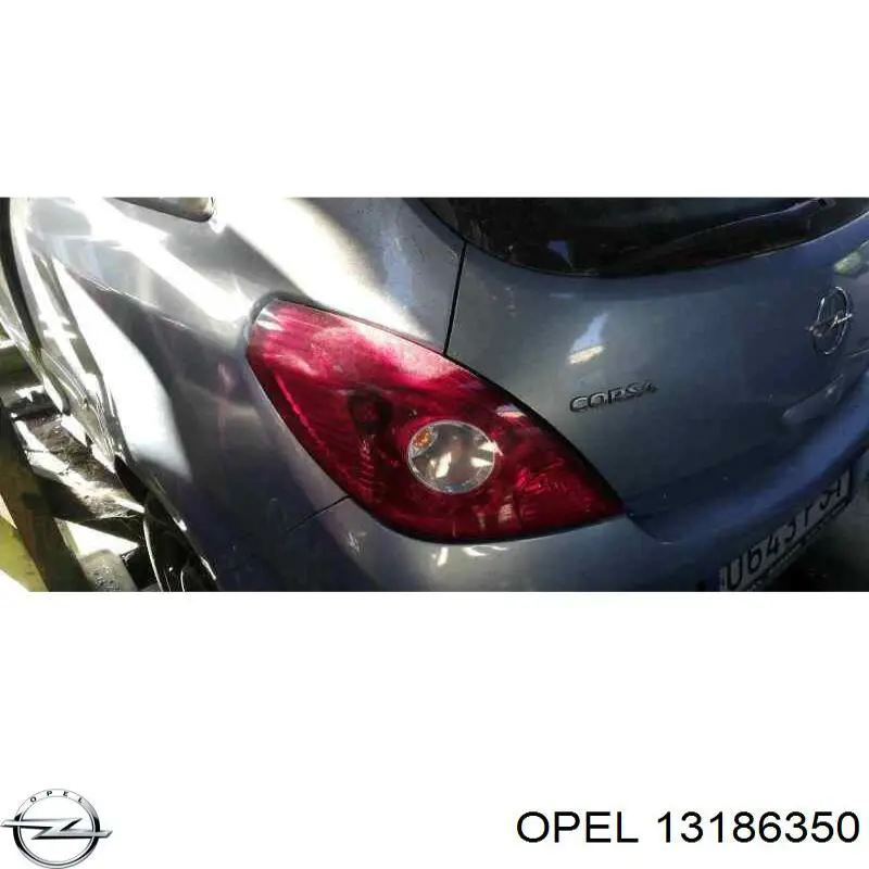 Задняя левая фара Opel 13186350 цена, от 32.02 USD