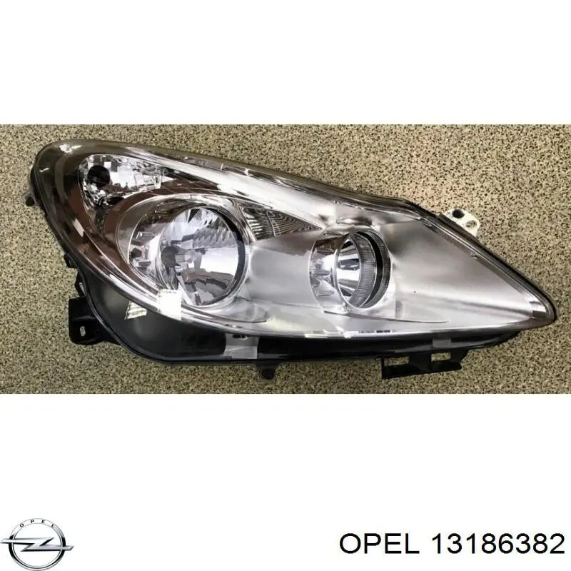 13186382 Opel luz direita