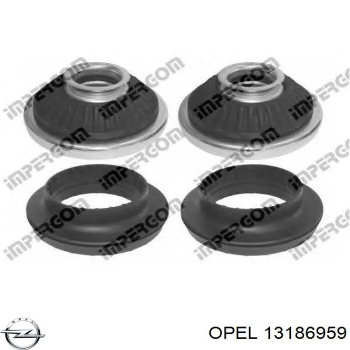 Опора переднего амортизатора 13186959 Opel