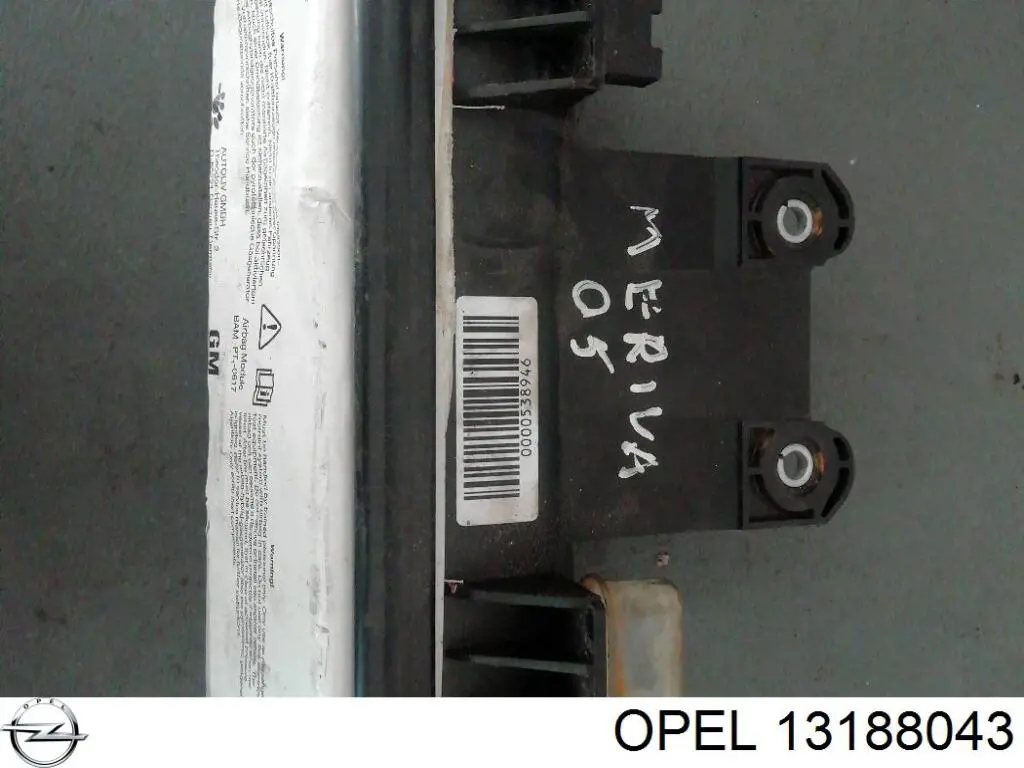 Подушка безопасности (AIRBAG) пассажирская Opel 13188043 цена, от 15.47 USD