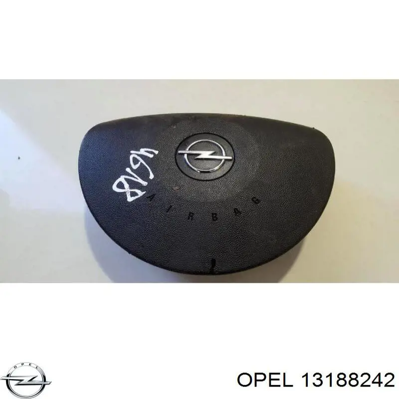 13188242 Opel подушка безопасности (airbag водительская)