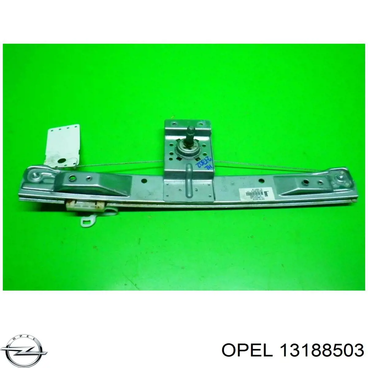5140105 Opel mecanismo de acionamento de vidro da porta traseira esquerda