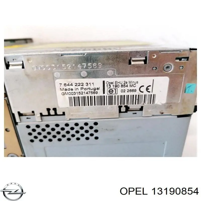  Opel 13190854 цена, от 123.02 USD