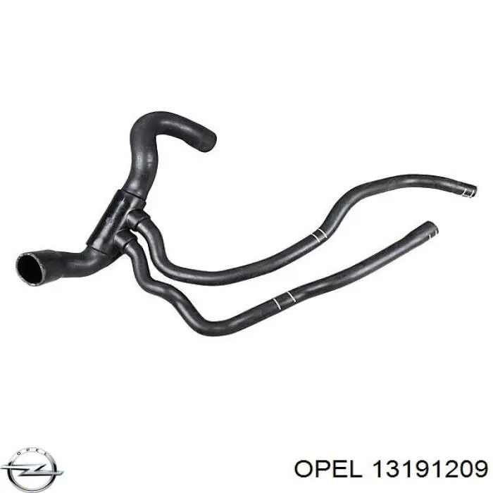 Купить 13191209 Opel Шланг радиатора охлаждения нижний