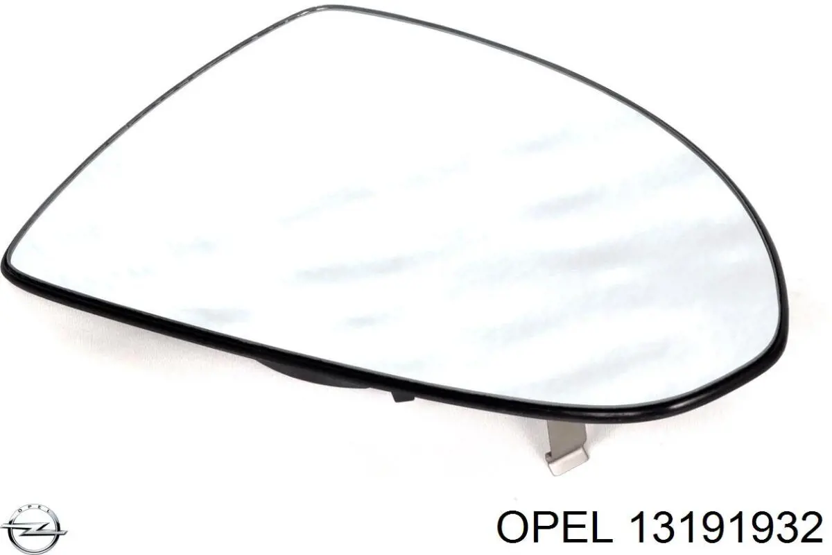 Стекло зеркала заднего вида, правого Opel 13191932 цена, от 7.24 USD