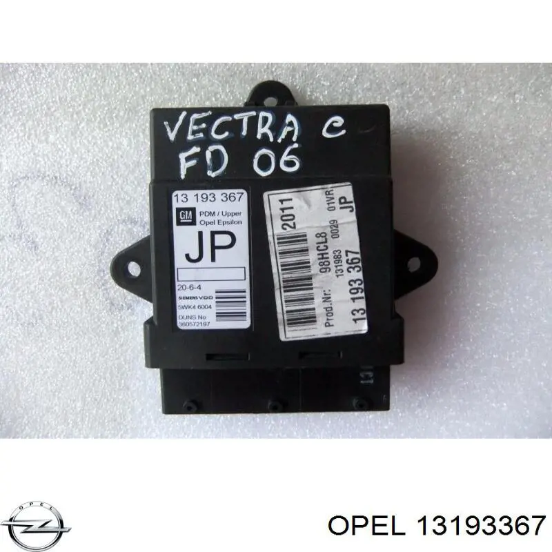 13193367 Opel 