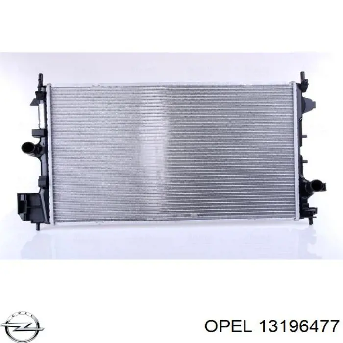 13196477 Opel радиатор