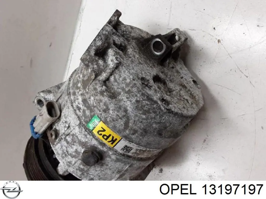 13197197 Opel compressor de aparelho de ar condicionado