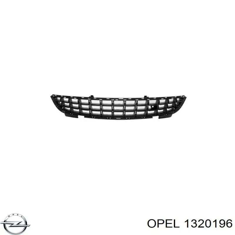 Решетка бампера 1320196 Opel