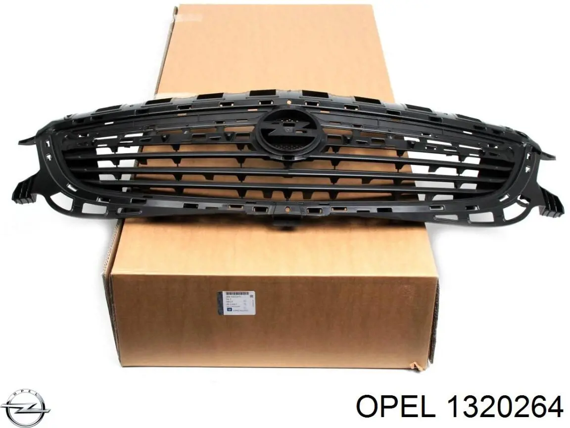 1320264 Opel решетка радиатора