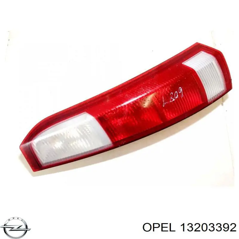 13203392 Opel фонарь задний правый