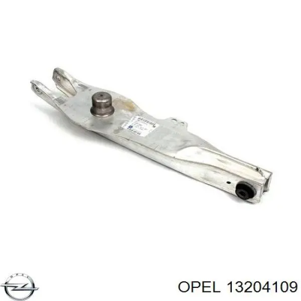 13204109 Opel braço oscilante de suspensão traseira transversal