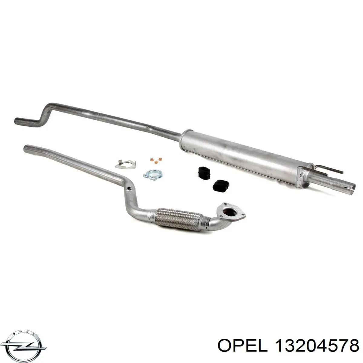 Купить 13204578 Opel Выхлоп центральный