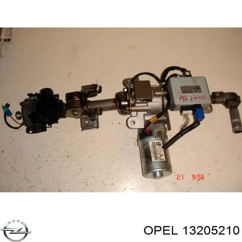 13205210 Opel блок управления электроусилителем руля