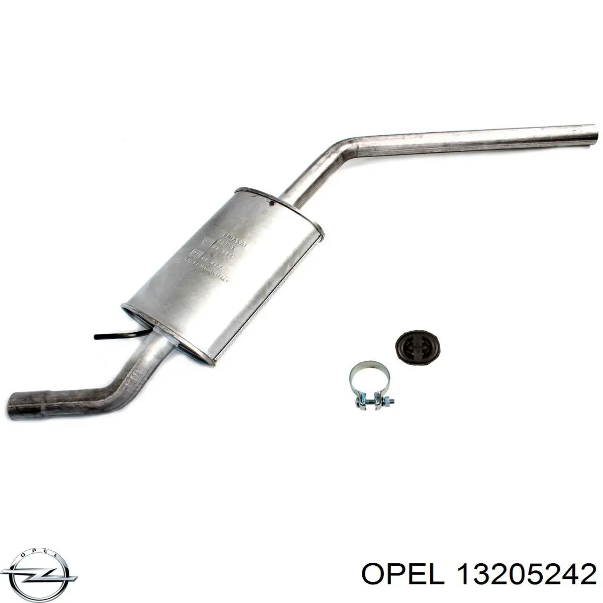 13205242 Opel Хомут глушителя задний