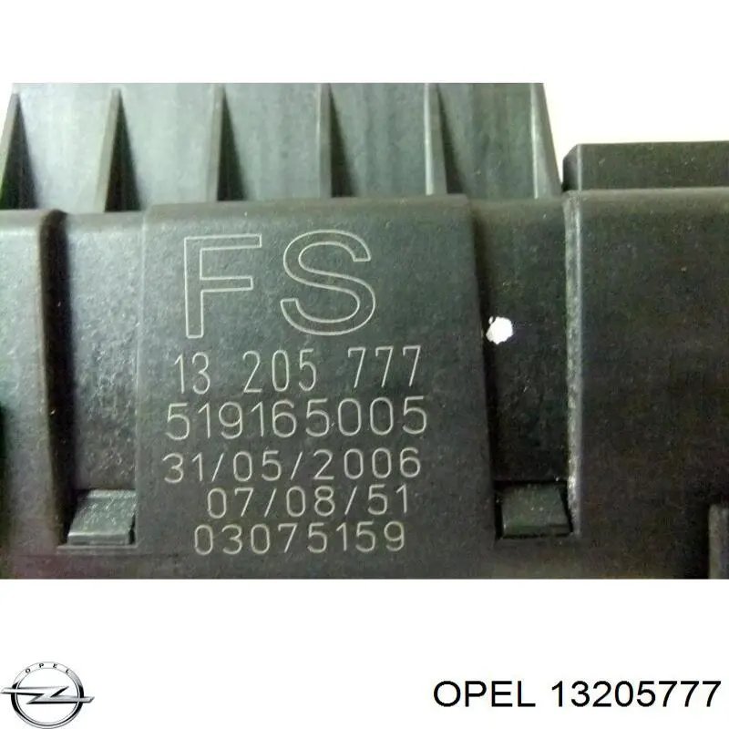 13205777 Opel 
