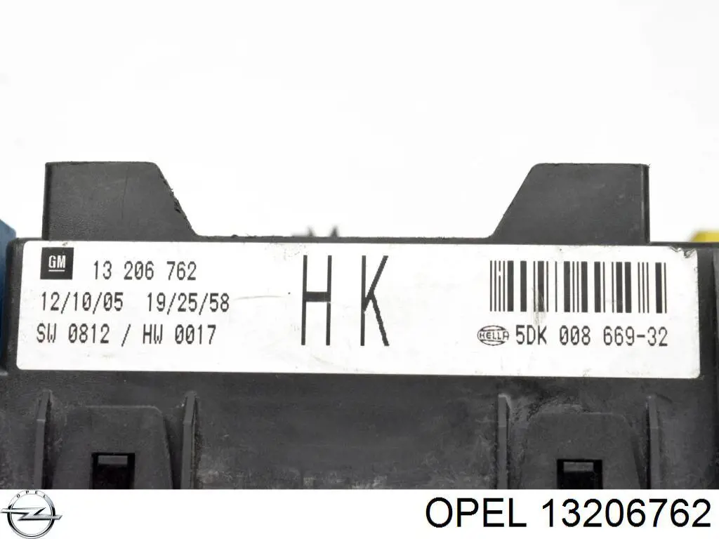 13206762 Opel 
