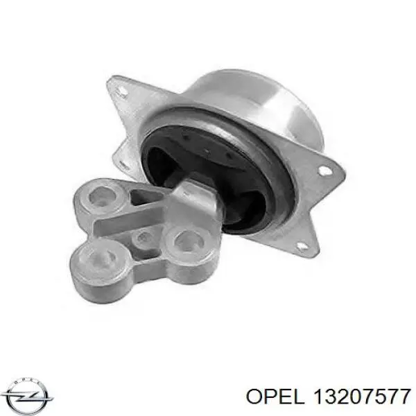 13207577 Opel подушка (опора двигателя левая)