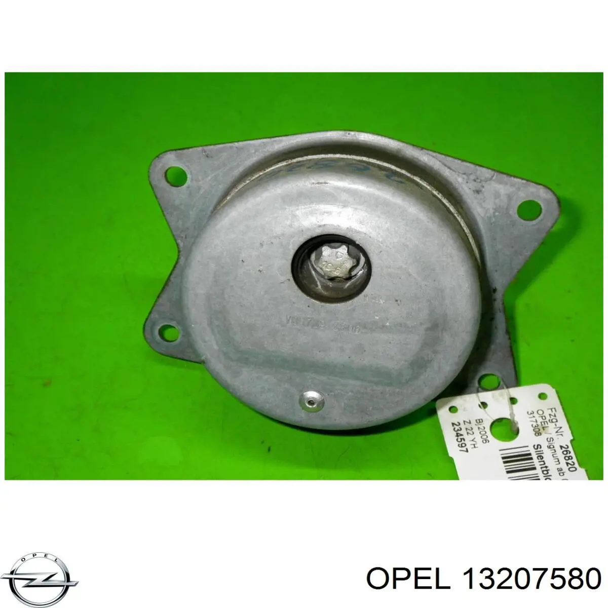 Подушка (опора) двигателя левая Opel 13207580