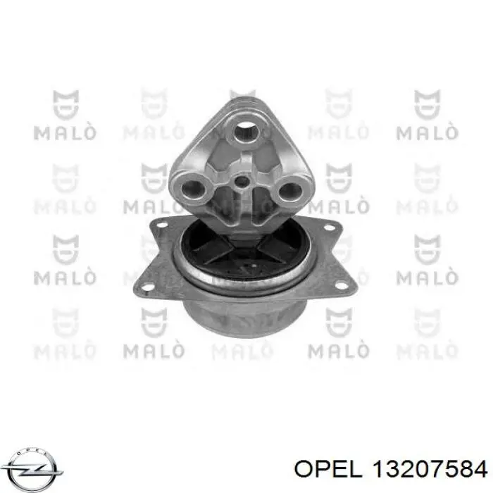 Гидроопора двигателя левая Opel 13207584 цена, от 30.78 USD