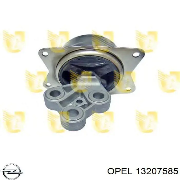 Левая опора двигателя Opel 13207585
