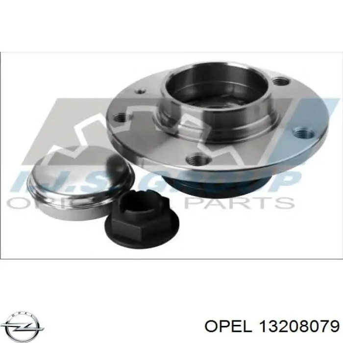 Гайка ступицы передней Opel 13208079 цена, от 5.87 USD