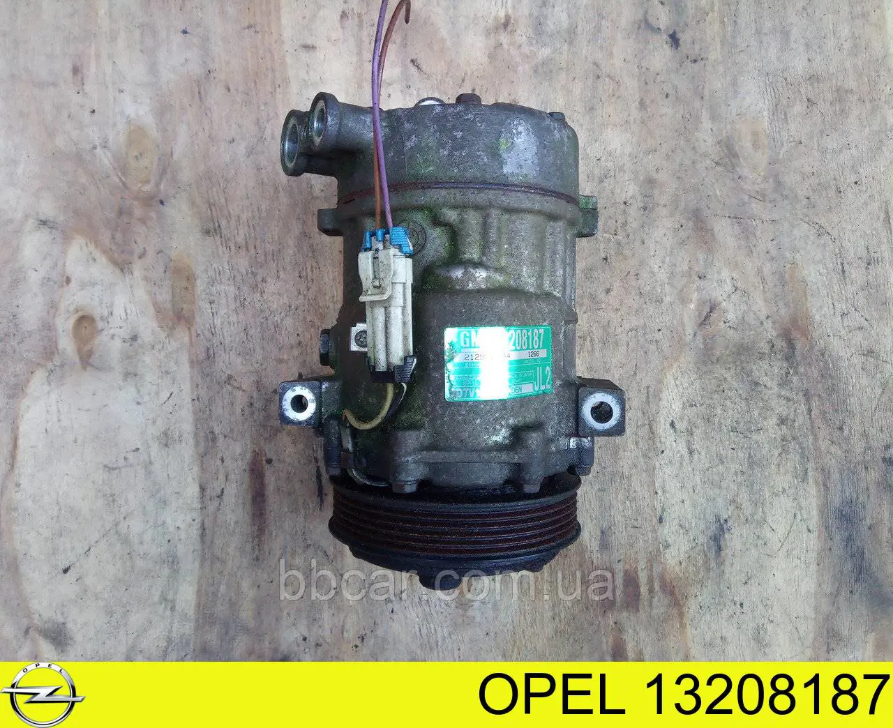 13208187 Opel compressor de aparelho de ar condicionado