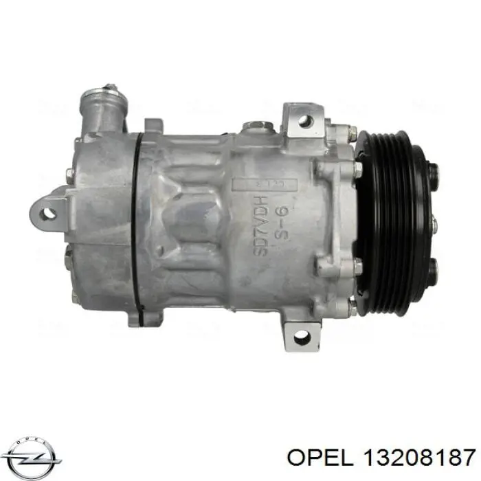13208187 Opel Компрессор хладагента