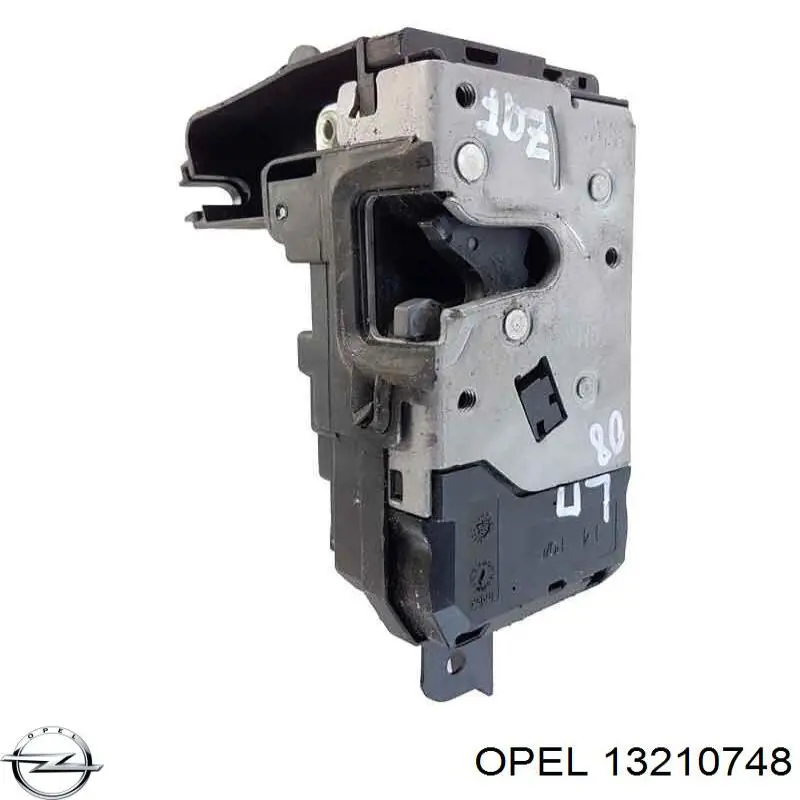 Fecho da porta dianteira esquerda Opel Astra H L35