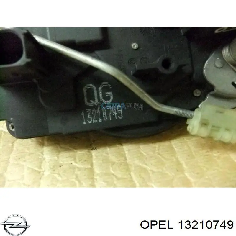 Замок передней правой двери 133234 Opel