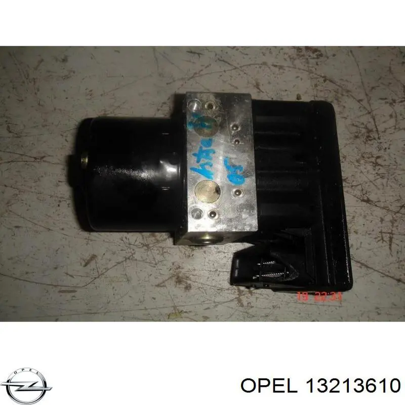 13213610 Opel блок управления абс (abs гидравлический)