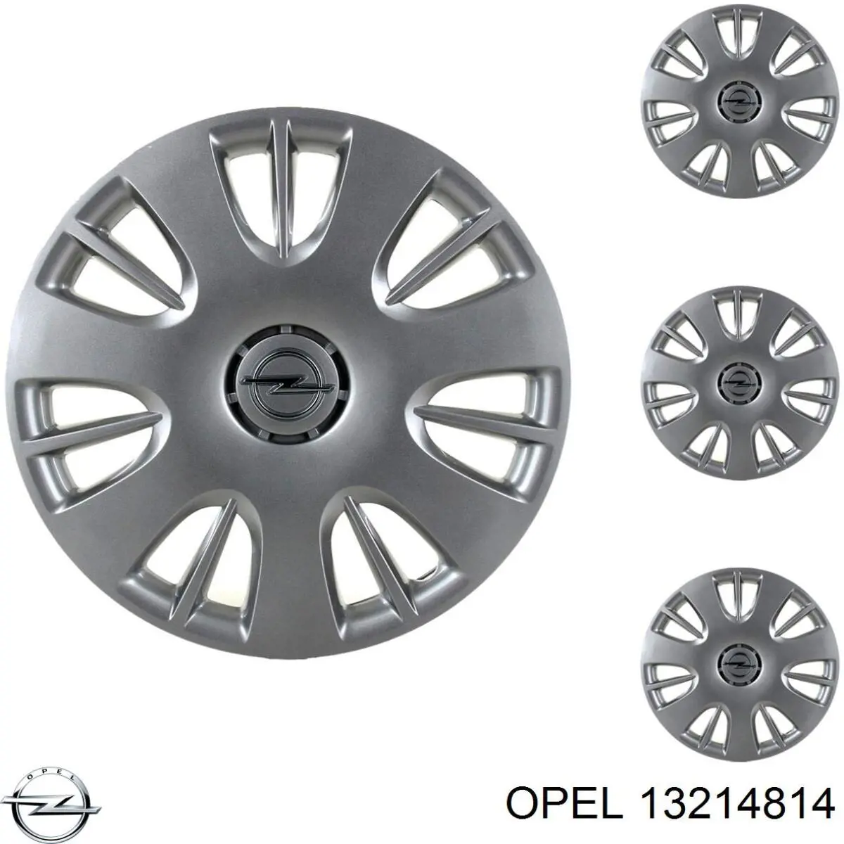 Колпак колесного диска Opel 13214814 цена, от 9.88 USD