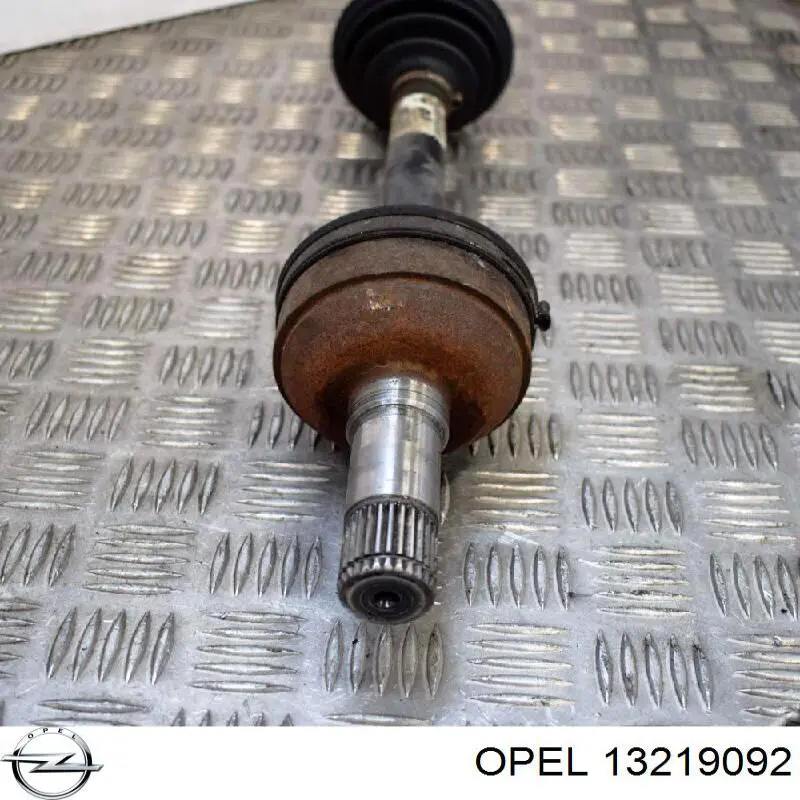 13219092 Opel Ось передняя в сборе