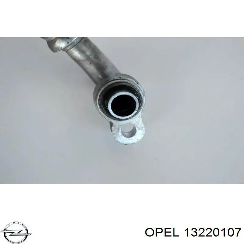 13220107 Opel mangueira de aparelho de ar condicionado, desde o compressor até o radiador