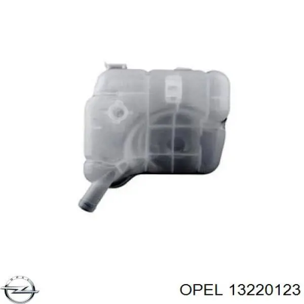 Купить 13220123 Opel Водяной бачок системы охлаждения