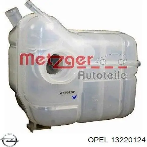 Бачок системы охлаждения расширительный Opel 13220124