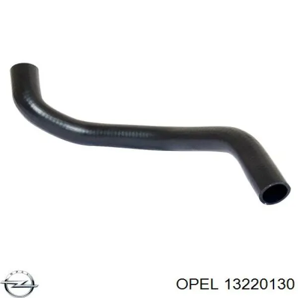 13220130 Opel шланг (патрубок радиатора охлаждения верхний)