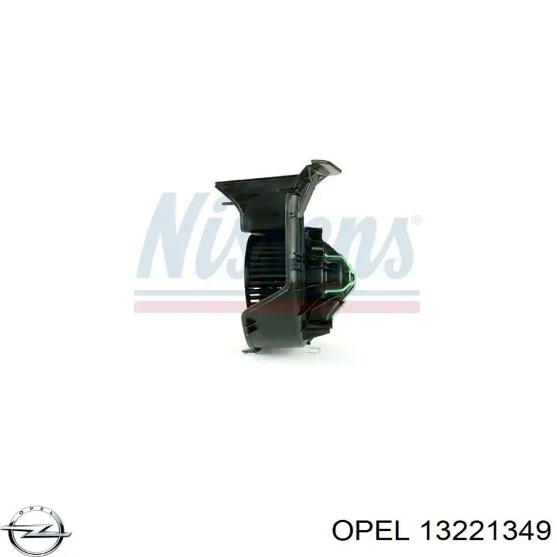 Моторчик печки Opel 13221349