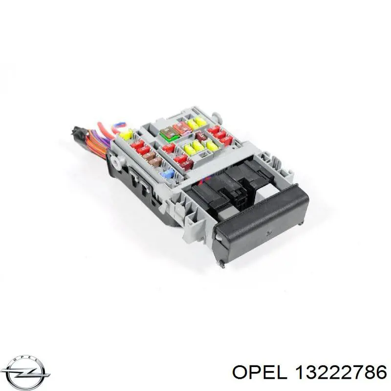 13222786 Opel Монтажный блок предохранителей